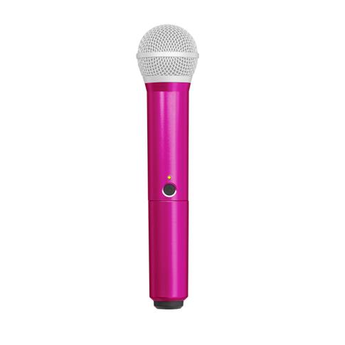 Shure WA712-PNK Pink Colored Handle for BLX2 Transmitter with PG58 Capsule