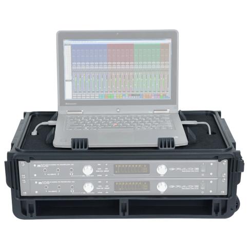 SKB 1SKB-iSF2U Injection Mold Laptop/2U Rack Case | IDJNOW