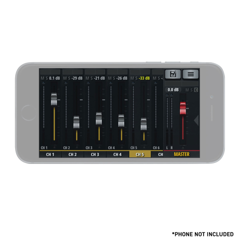 Soundcraft Ui16 16-channel Digital Mixer with Wireless Control Phone