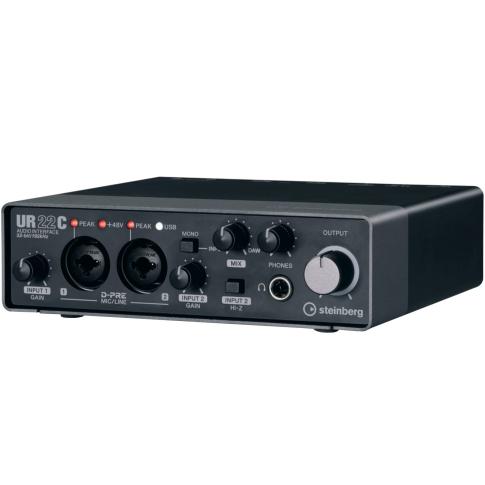 Steinberg UR22C Recording Pack with Mic Boom Stand | IDJNOW