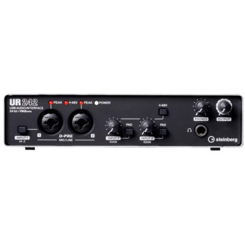 Steinberg UR242 4 x 2 USB 2.0 Audio Interface with MIDI I/O