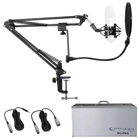 Technical Pro MCXPKG Pro Accessory Microphone Starter Pack