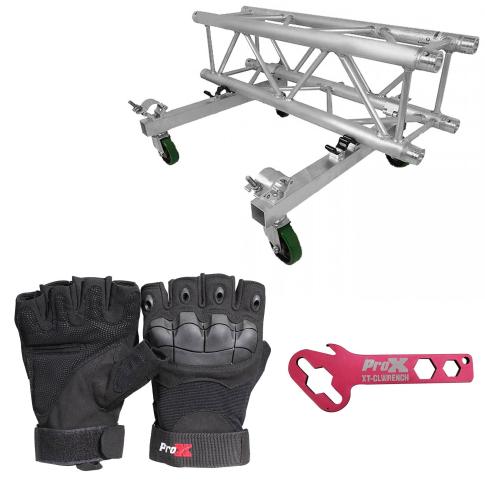 Trusst CT290-DLYKIT Truss Dolly Kit Truss Accessory with Black Gloves