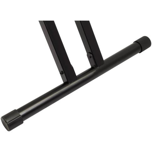 Ultimate Support IQ-X-3000 Double-braced X-style Keyboard Leg Closeup