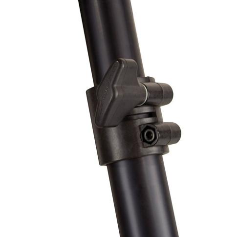 Ultimate Support TS-99BL TeleLock Series Lift-assist Aluminum Speaker Stand Close-up 4