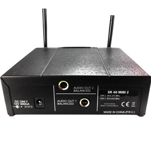 AKG WMS40 Mini Dual Vocal Set Wireless Microphone System