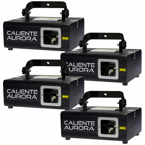 X-Laser Caliente Aurora Full Color Aerial Effect Laser Club Pack