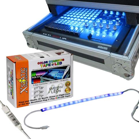 Xstatic X-S36RGB-KIT 24" RGB LED Strip Light Kit w/Remote