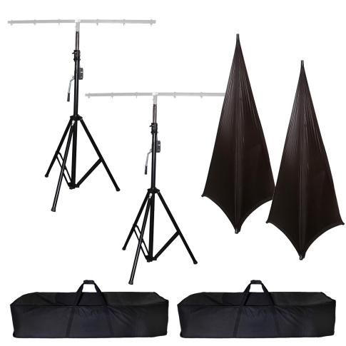 ProX Lighting Stand & Scrim Duo Package