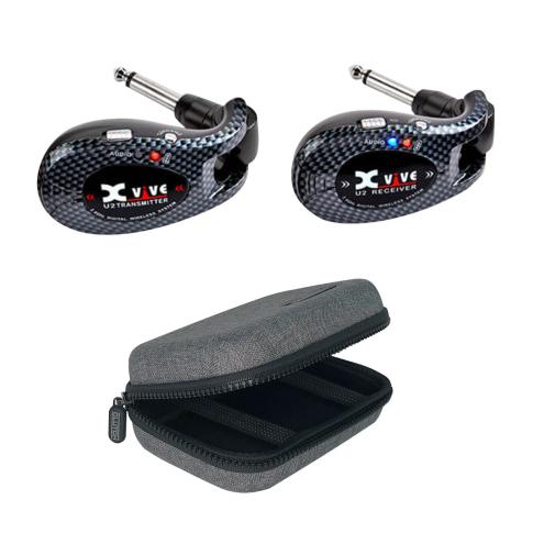 Xvive U2 Complete Guitar Wireless System - Carbon with Protective Case