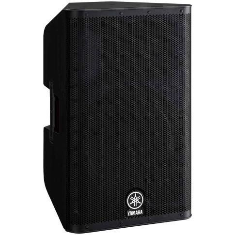 Yamaha DXR12mkII 12" 2-way Bi-Amped Bass-Reflex Powered Loudspeaker Right Angle