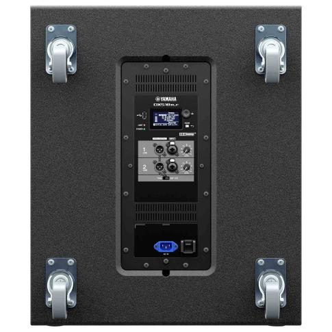 Yamaha DXS18XLF 18" 1600-Watts Bass-Reflex Powered Subwoofer Wheels
