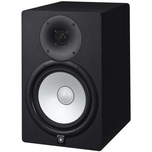 Yamaha HS8 8" Two-Way Bass-Reflex Bi-Amplified Nearfield Powered Studio Monitor Left Angle View