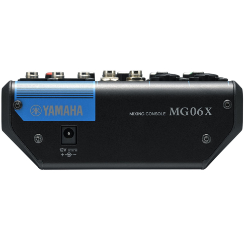 Yamaha MG06X 6-Input Effects Mixer with Cables Pack | IDJNOW