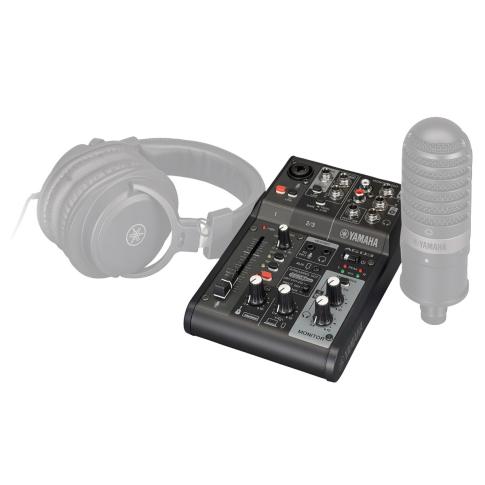 Yamaha Pro Audio AG03MK2-B Black Mixer/Interface | IDJNOW Yamaha Pro Audio AG03MK2-B Black Mixer/Interface | IDJNOW