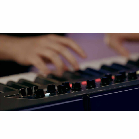 Yamaha Pro Audio CK88 88-Key Stage Keyboard with GHS Action Close Up