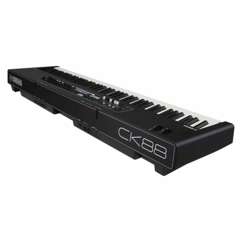 Yamaha Pro Audio CK88 88-Key Stage Keyboard with GHS Action Rear Angle