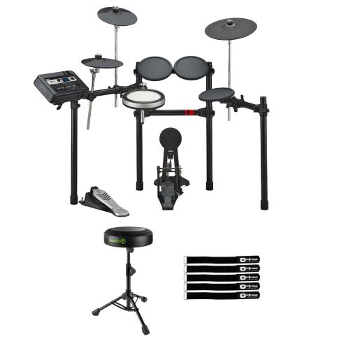 Yamaha Pro Audio DTX6K-X DTX6 Series Electronic Drum Kit with Seat