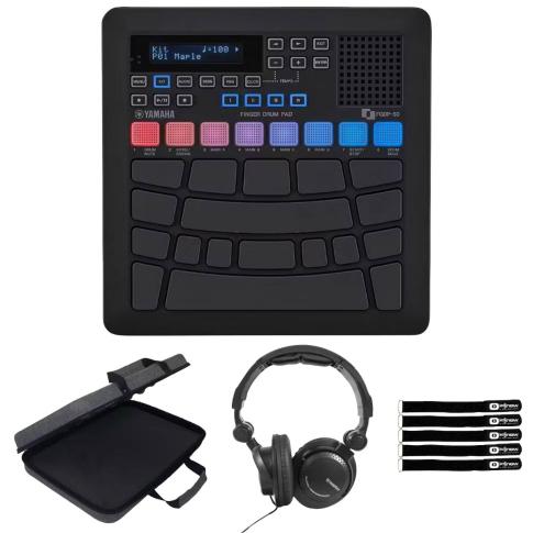 Yamaha Pro Audio FGDP-50 Advanced All-in-One Ergonomic Finger Drum Pad Pack