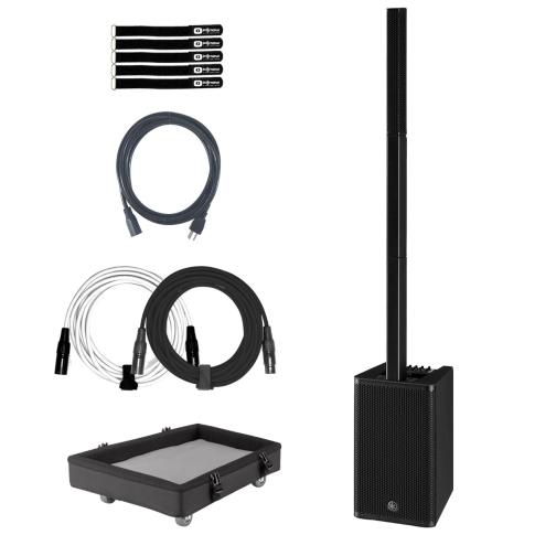 Yamaha Pro Audio STAGEPAS-1K-MKII Portable PA System with Dolly