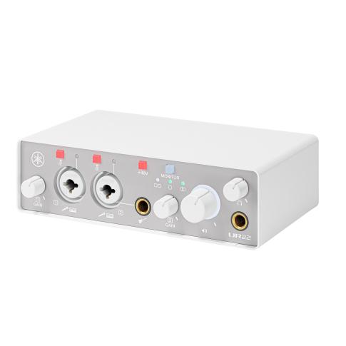 Yamaha Pro Audio UR22MK3 W 2-in/2-out USB-C Audio Interface - White