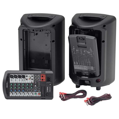 Yamaha STAGE PASS 400 スタンド付き Amazon | YAMAHA STAGEPAS 400BT スピーカースタンド付きセット