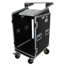 ProX T-16MR-LT 16U x 10U Combo Case with Shelf | IDJNOW