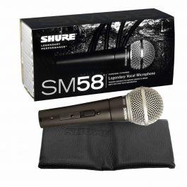 Shure SM58 Vocal Microphone with On/Off Switch | IDJNOW