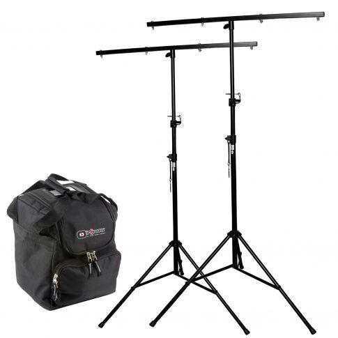 2 Prox Dj Lighting Stands With T Bars
