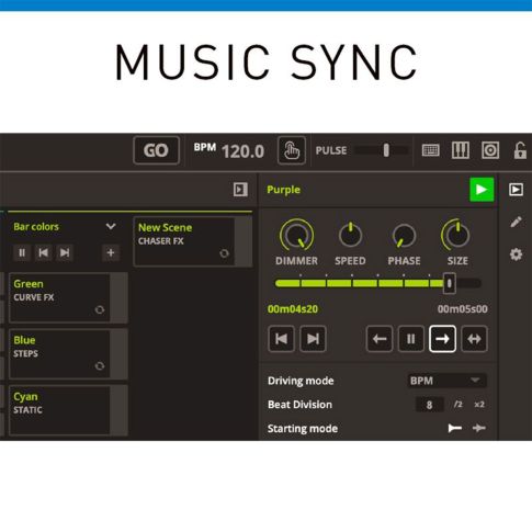 ADJ myDMX 5 Express DMX Lighting Control Software / Hardware Diagram 3