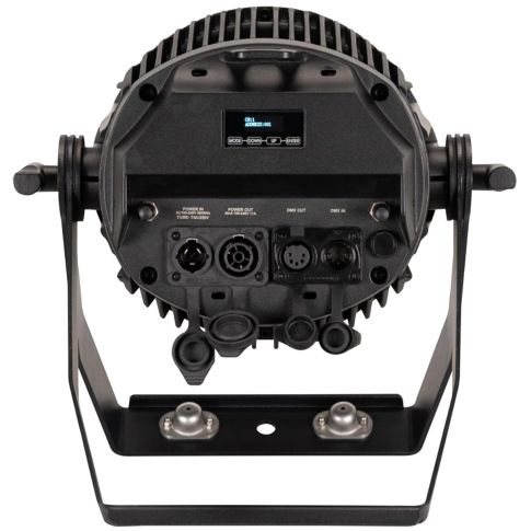 ADJ UV PAR 100IP 100W C.O.B. IP65-Rated Ultraviolet LED Fixture rear Tilt