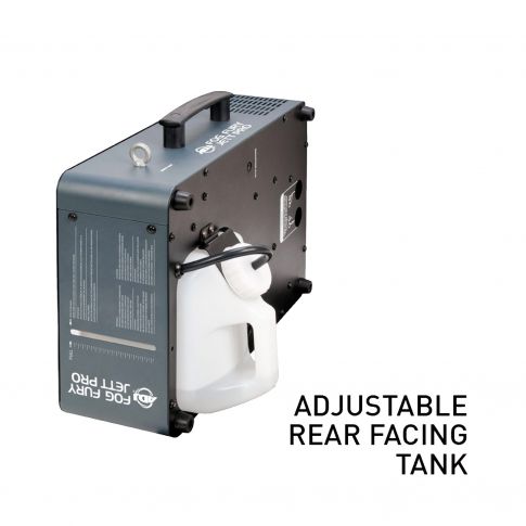 American DJ Fog Fury Jett Pro High Output Multi Positional Fog Machine Side