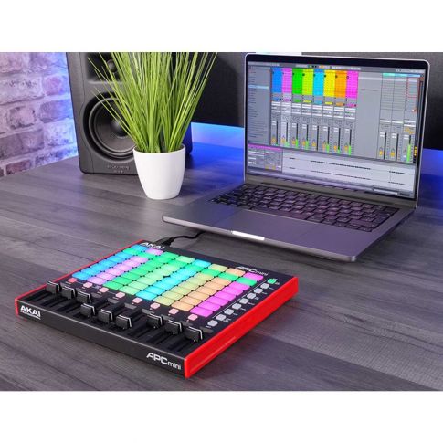 Akai Professional APC Mini MK2 Ableton Clip Launch Controller Desk