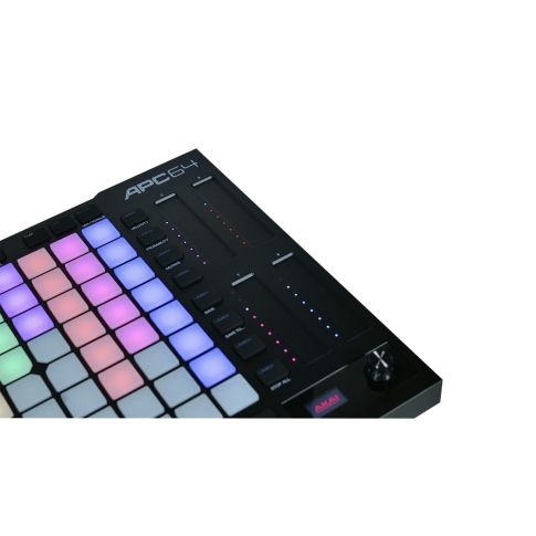Akai Professional APC64 Ableton Controller with Sequencer Close Up