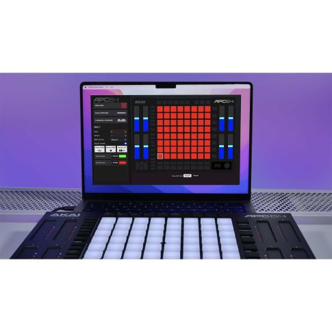 Akai Professional APC64 Ableton Controller with Sequencer Laptop