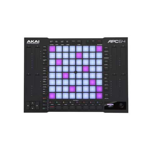Akai Professional APC64 Ableton Controller with Sequencer Top