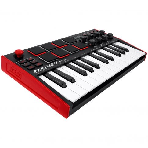 Akai Professional MPK Mini MK3 25-key MIDI Keyboard Controller Angle
