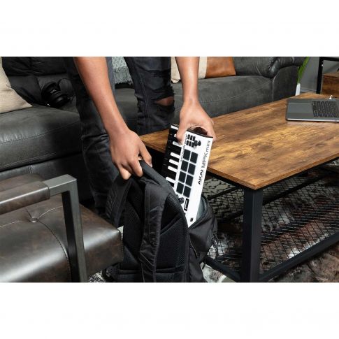 Akai Professional MPK Mini MK3 Keyboard and Pad Controller in white Example