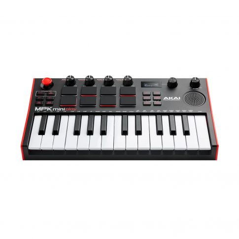 Akai Professional MPK Mini Play MK3 Standalone Mini Keyboard Front Angle