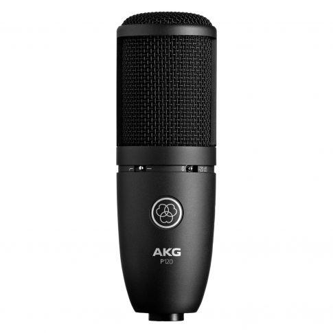 AKG P120 Perception 120 High-performance General Purpose Condenser Recording Microphone (black)