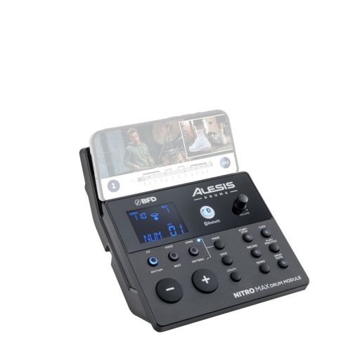 Alesis NITRO MAX KIT Eight-Piece Electronic Drum Kit with Bluetooth Phone 3