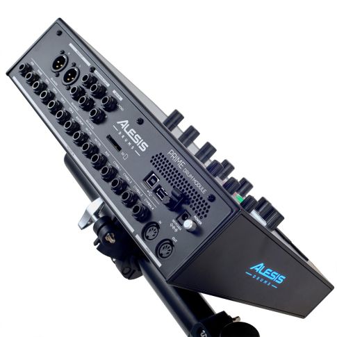 Alesis Strata Prime Ten-Piece Electronic Drum Kit with Touch Screen Console Angle