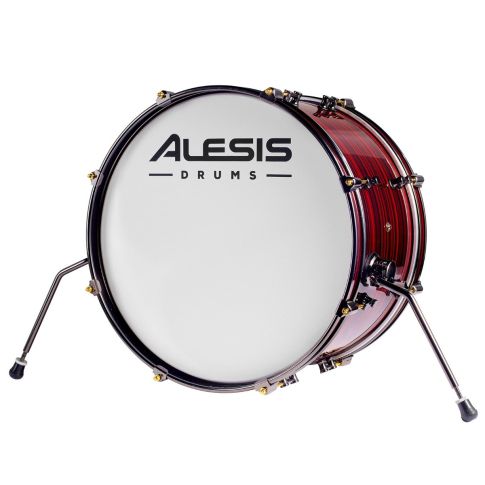 Alesis Strata Prime Ten-Piece Electronic Drum Kit with Touch Screen Kick Front
