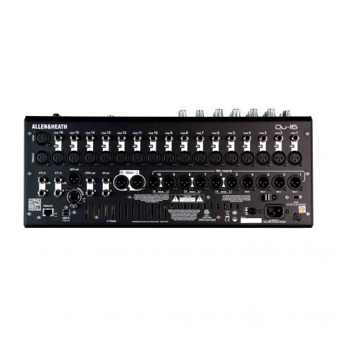 Allen & Heath QU-16 16 Channel Rackmountable Digital Mixer Rear