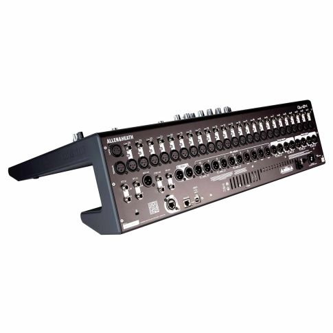 Allen & Heath QU-24 24 Channel 30 IN / 24 OUT Digital Mixer Rear Left