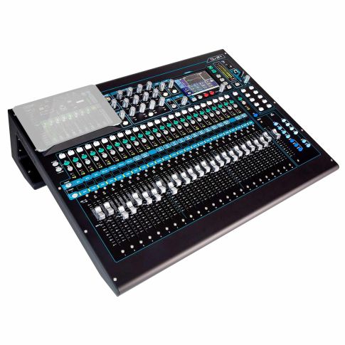 Allen & Heath QU-24 24 Channel 30 IN / 24 OUT Digital Mixer Right 2