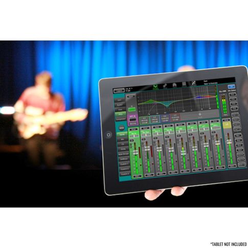 Allen & Heath QU-24 24 Channel 30 IN / 24 OUT Digital Mixer Tablet