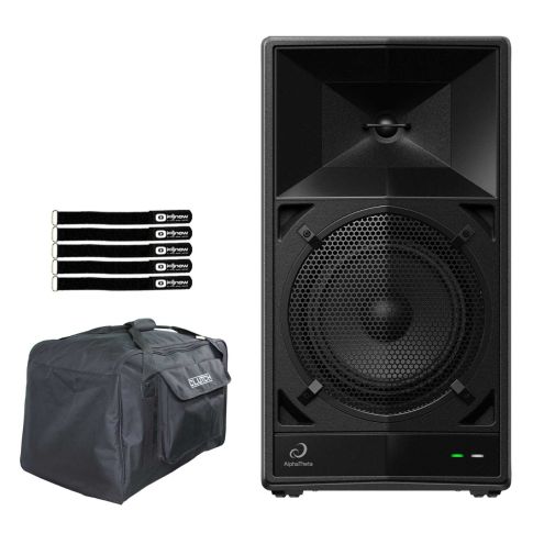 AlphaTheta WAVE-EIGHT Portable DJ Speaker with Tote Package