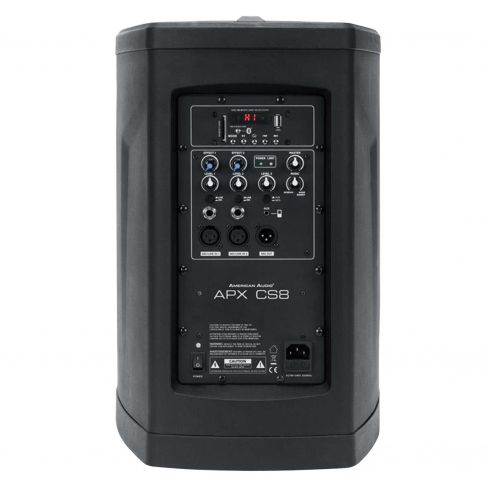 American Audio APX CS8 AC Powered Column PA System with Bluetooth Panel
