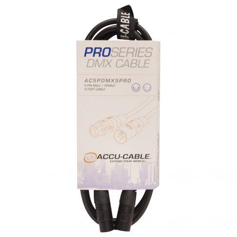 ADJ 5FT 5-Pin Pro DMX Cable with PVC Jack